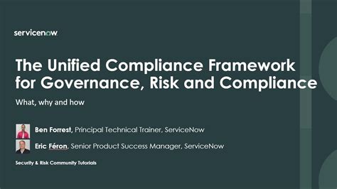 unified compliance framework|unified compliance framework servicenow.